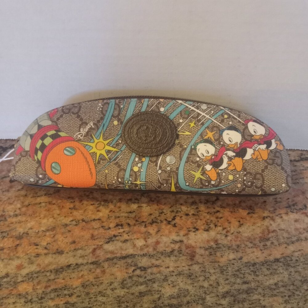 Gucci Disney Donald Duck Supreme GG Pencil Case Pouch